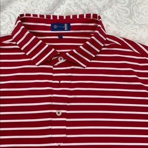 NWOT Stitch Golf Crimson Polo